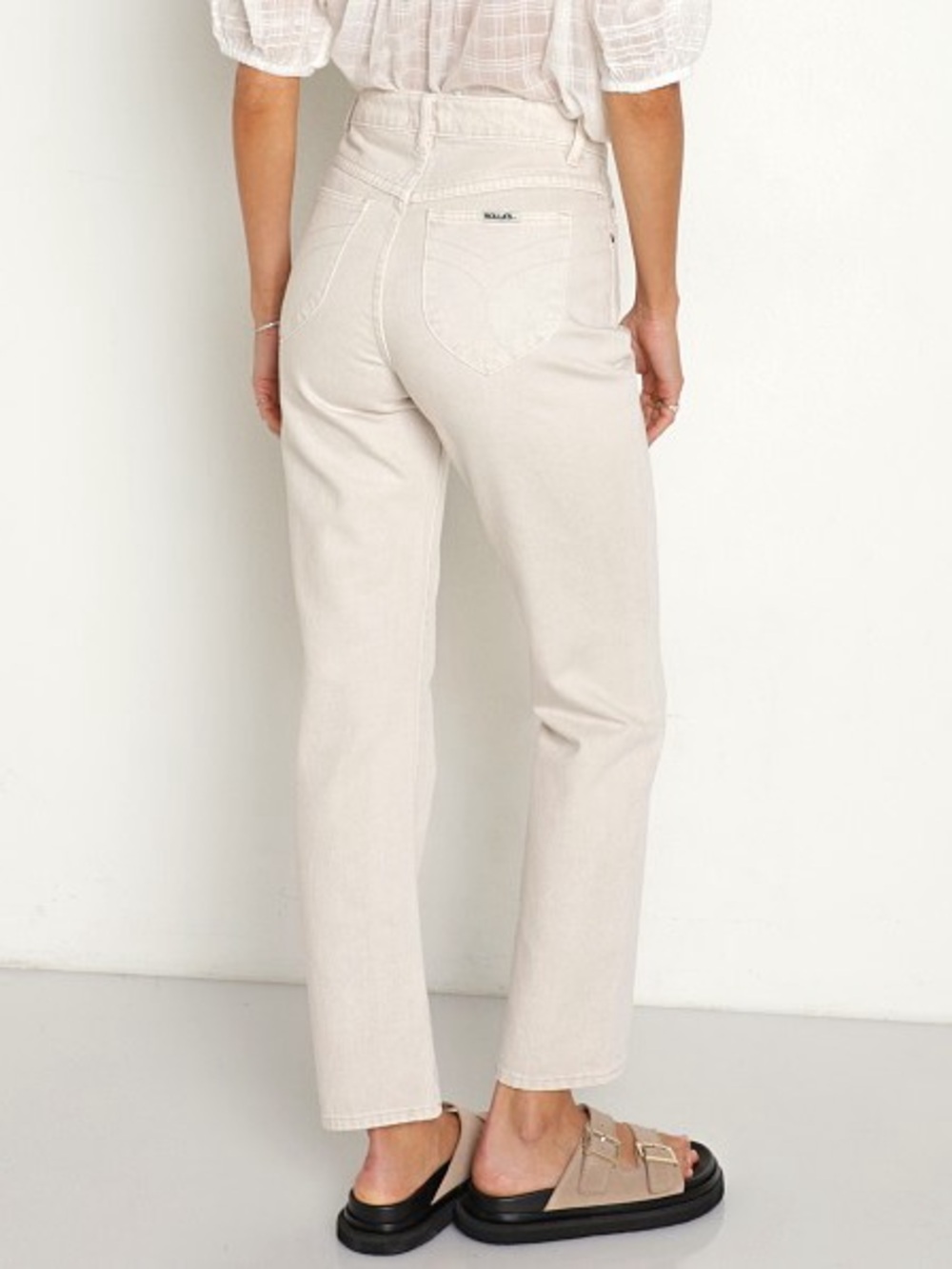 Rolla's Original High Rise Straight Off White